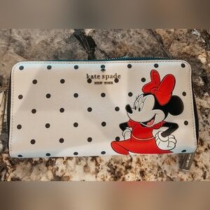 Kate spade minnie mouse wallet